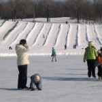 La magie de l’hiver au parc du Mont-Royal